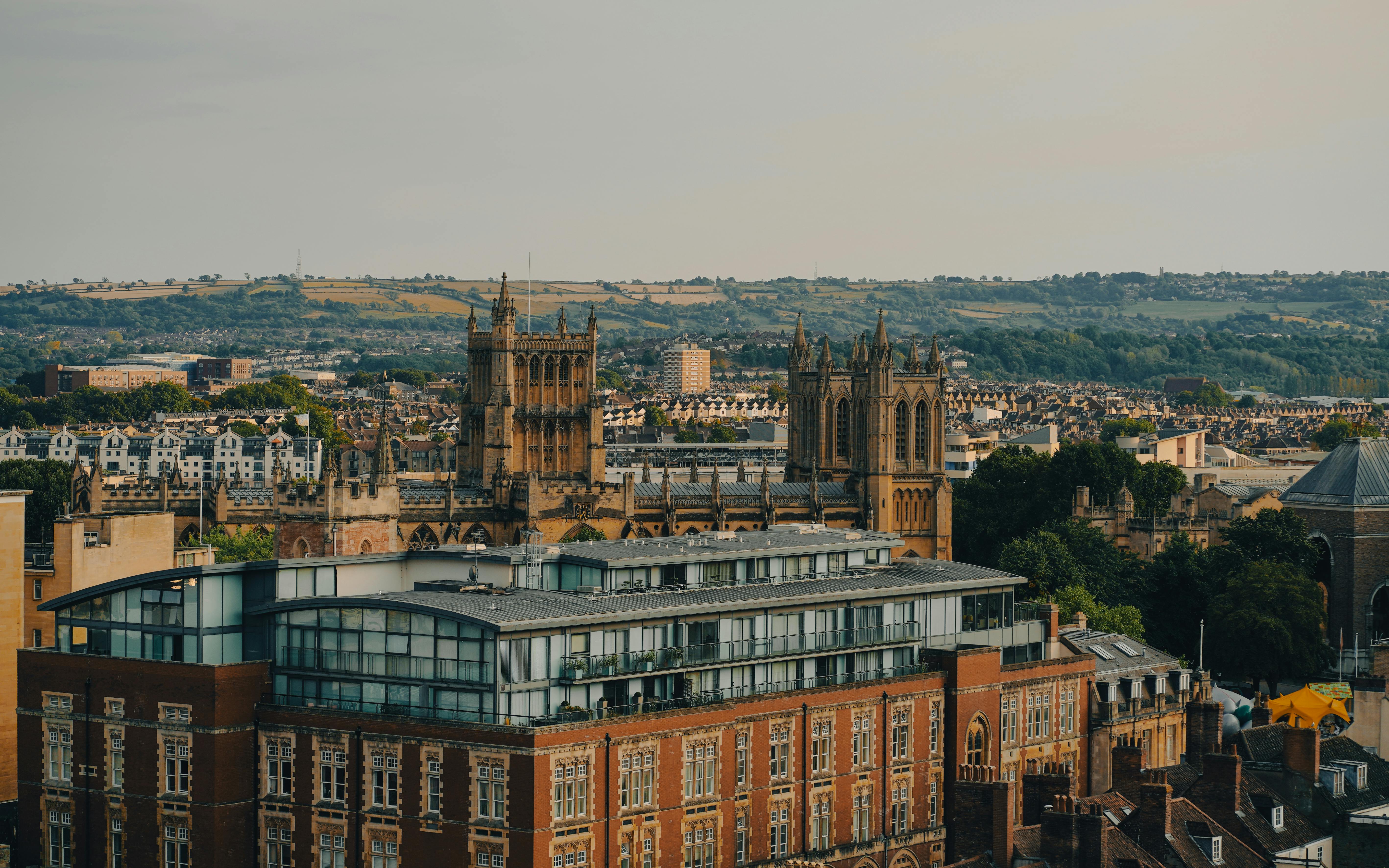 View of Bristol city